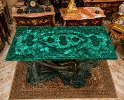 Bàn Đá Malachite Cô Gái