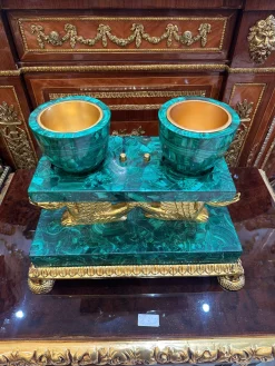 Ống Đựng Bút Malachite