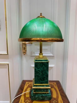 Bộ Nghiên Mực Bàn Làm Việc Malachite