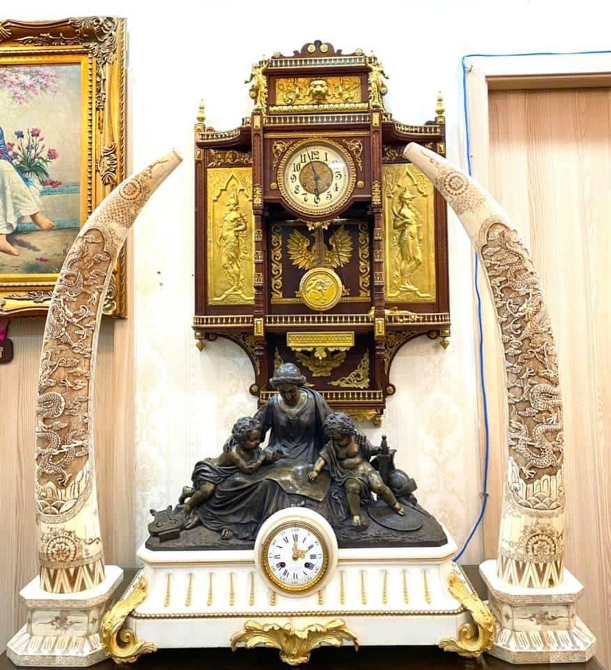 Đôi Ngà Từ Xương Voi 1m2 Đôi Ngà Từ Xương Voi 1m2