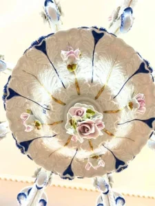 Đèn Sứ 8 Tay Pháp
